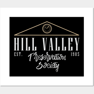 Hill Valley Preservation Society Posters and Art